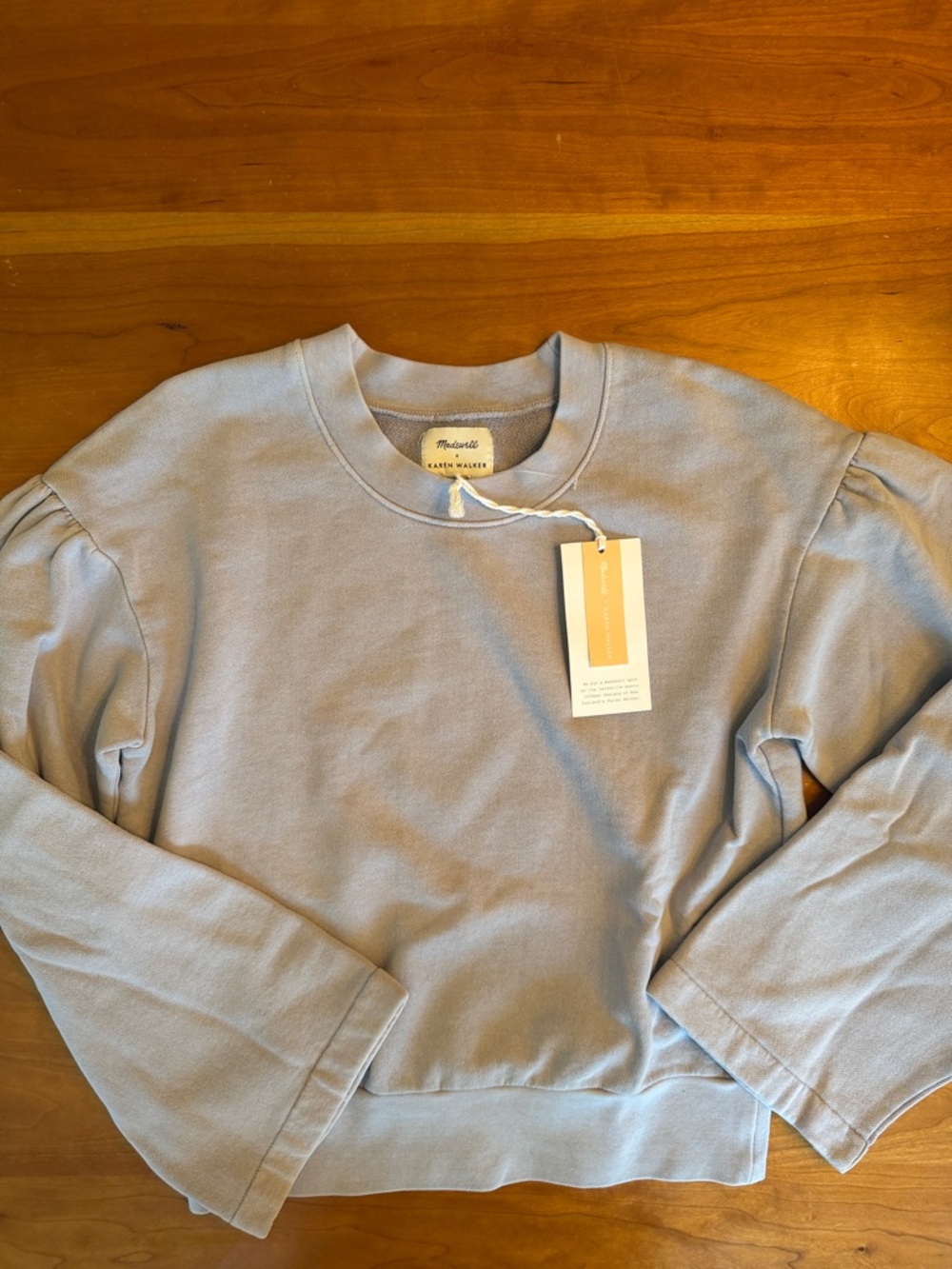 Madewell x Karen Walker Cotton Crewneck Sweatshirt